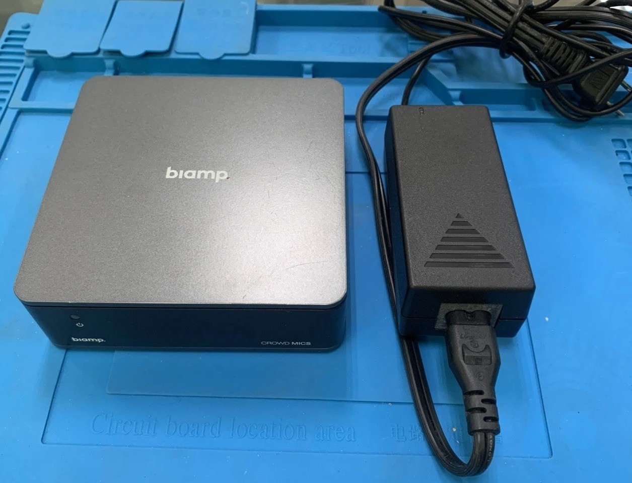 🌟Biamp Crowd Mics ATOM AV Interface Host Device Events Up to 1000 Attendees