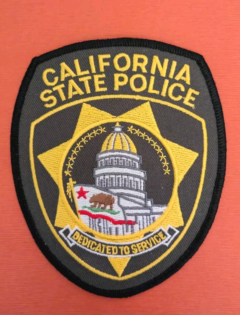 Collectible California Police Patch California Capital Police,New