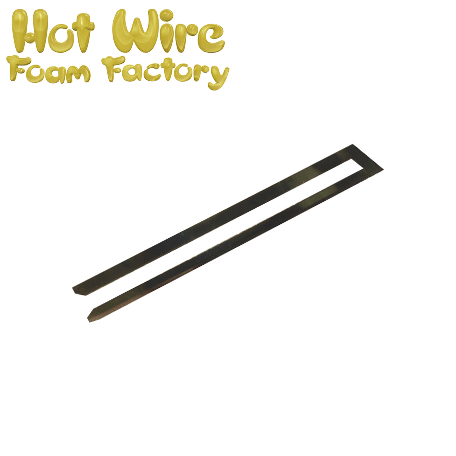Hot Wire Foam Factory 4 Inch Industrial Hot Knife Straight Blade #035I-4