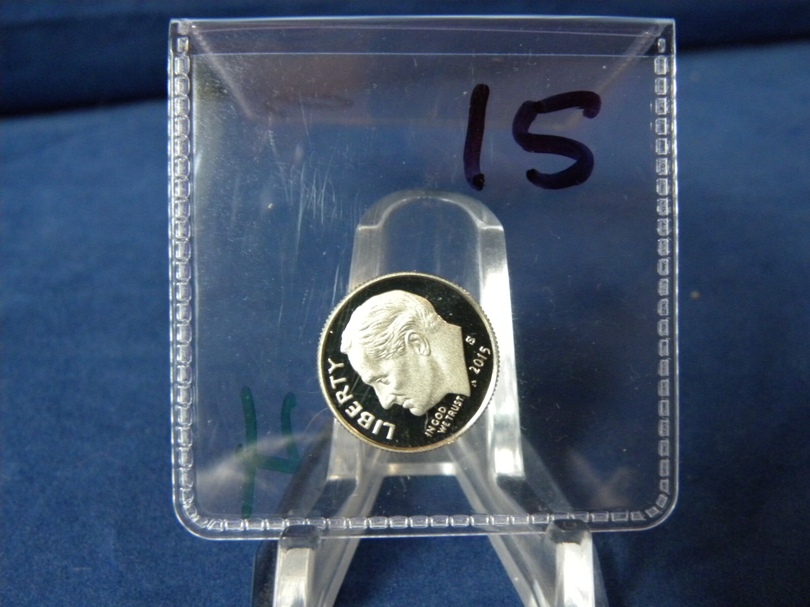 2015 S CLAD 10C Proof Roosevelt Dime - FREE SHIPPING