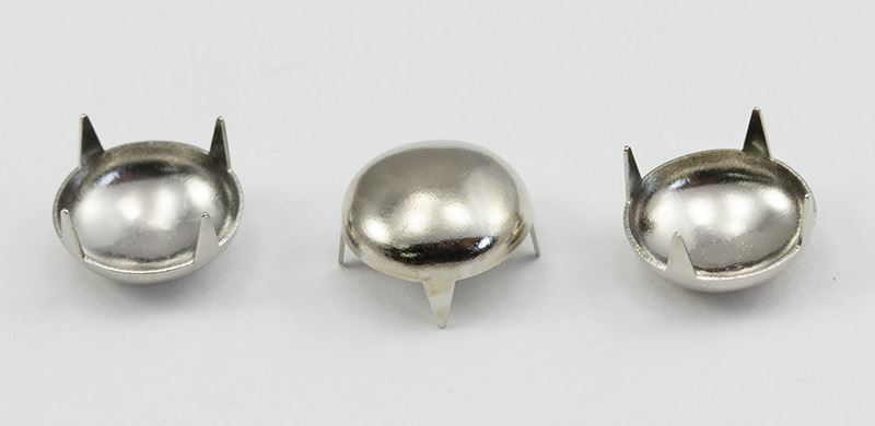 Size 60 Silver Pearl Nailhead 5 Prongs Non Rusting - 40 PCS