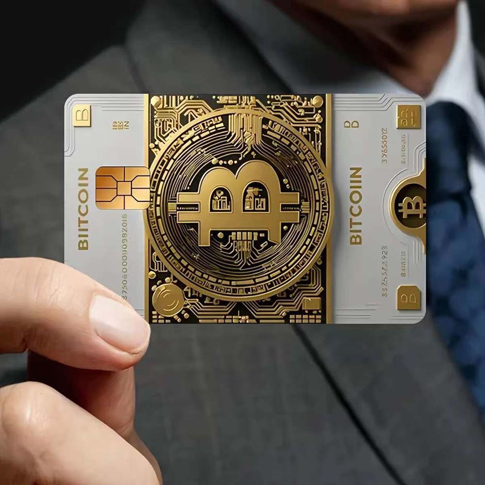 Trendy Adorable Unique Fun Peel-And-Stick Removable 5PCS Credit Card Sticker Set
