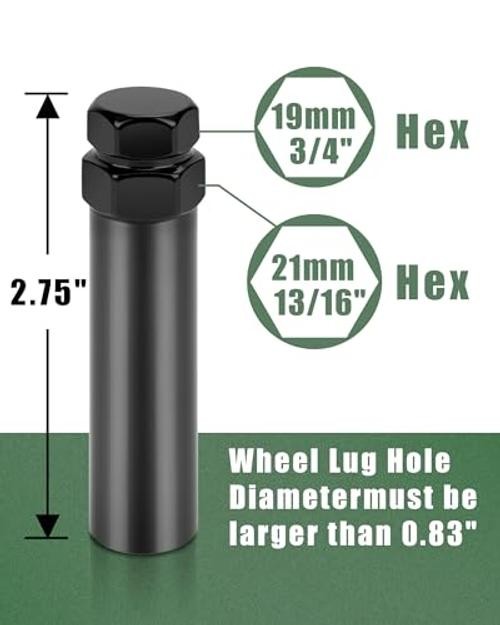 Small 6 Point Spline Lug Nuts Key Tuner Socket Tool 6 Spline Lug Nuts Key