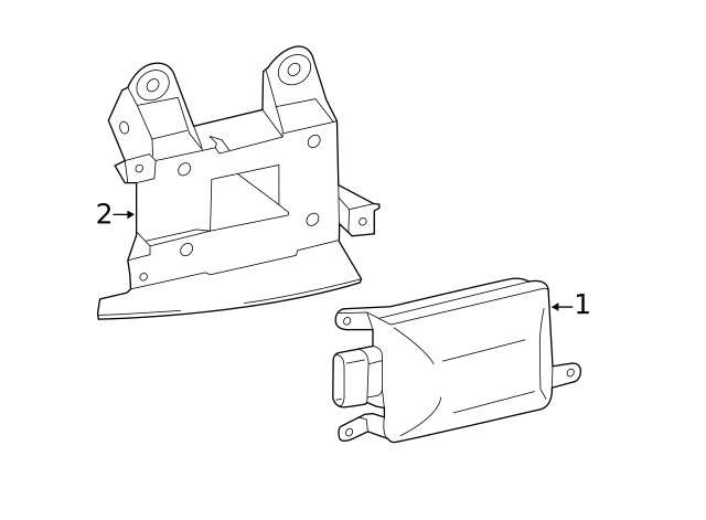 Genuine Porsche Object Sensor PAB-907-568