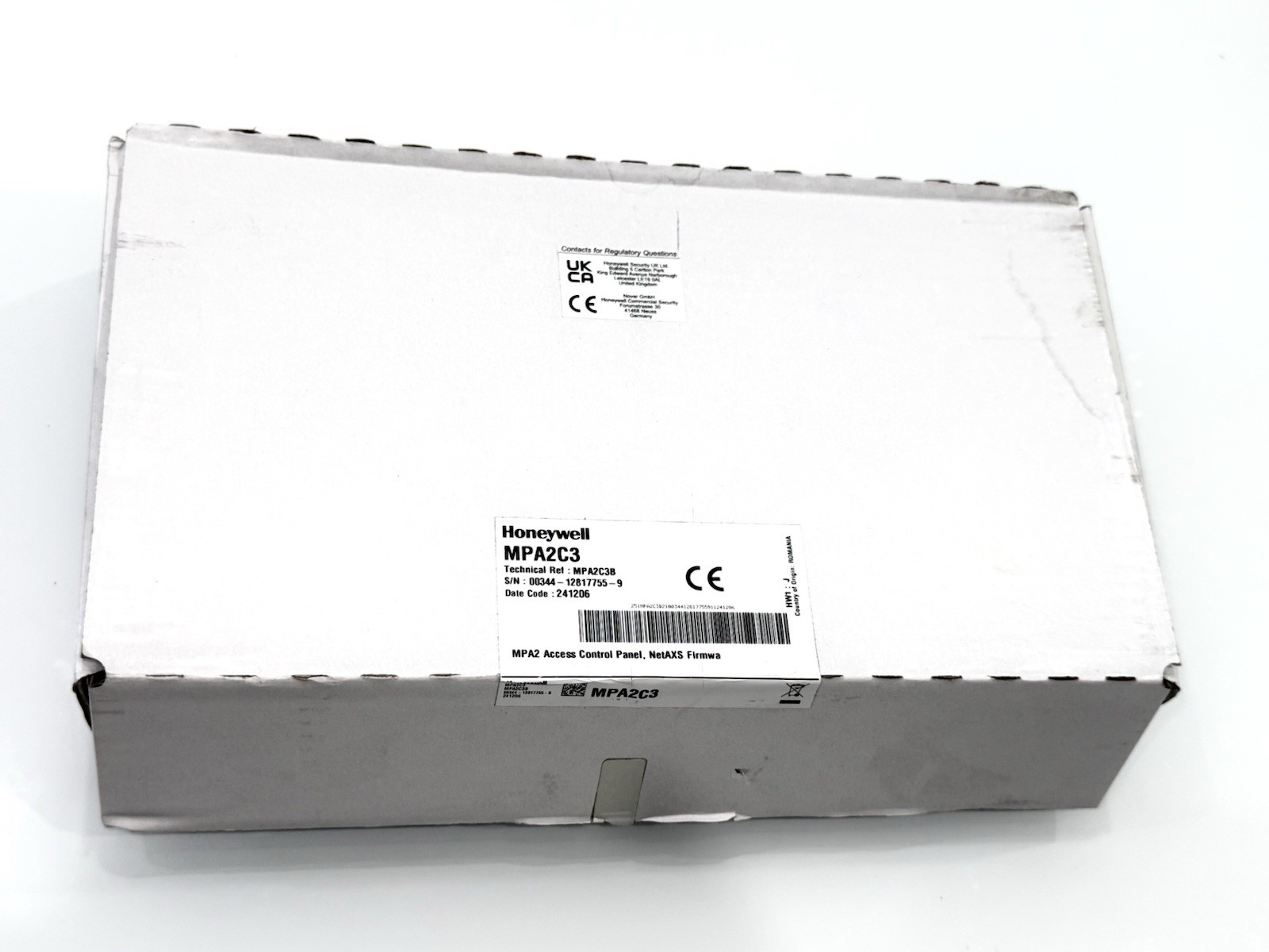 HONEYWELL MPA2C3/MPA2C3-4 MAXPRO ACCESS MPA2 CONTROL PANEL