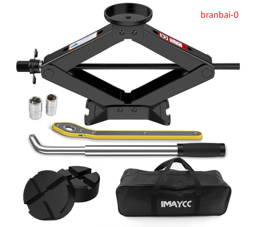 Jack 3 Ton, 4.1"-18.3" Lifting Car Jack, Heavy Duty Car Jack Kit, Portable Tire