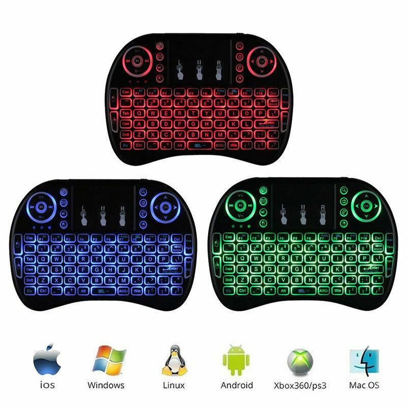 Wireless Mini Keyboard Remote Control Touchpad Smart TV Android TV Box PC 2.4GHz