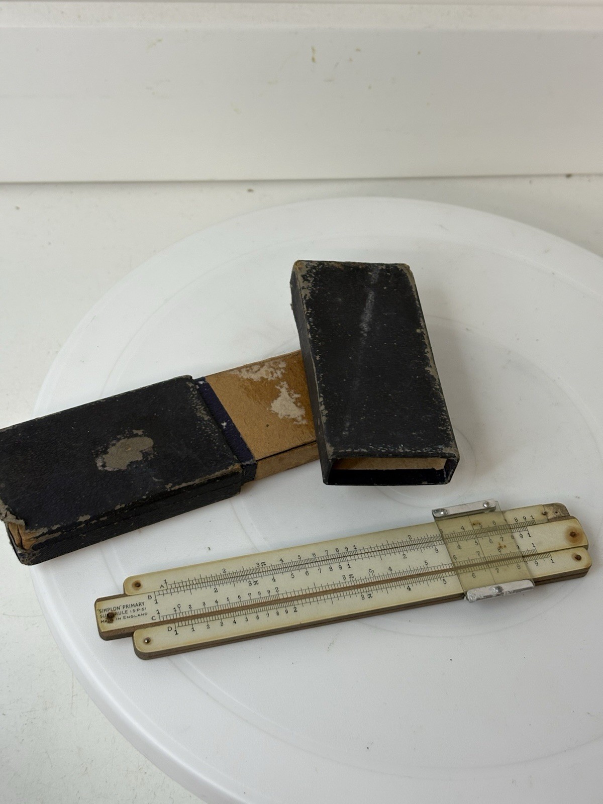Commercial Slide Rule "SIMPLON" Vintage Collectable Engineering 1940-1950 Tool