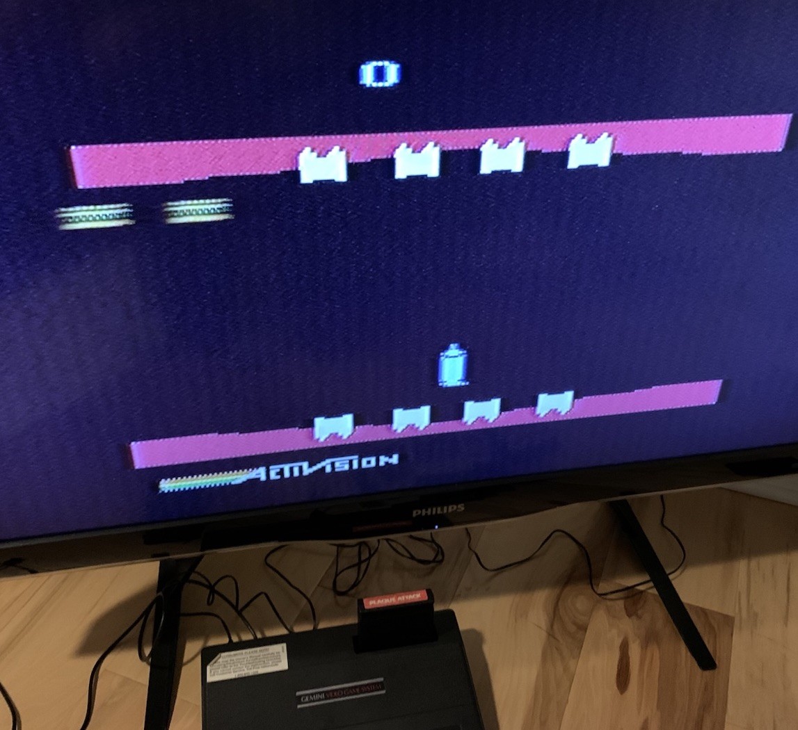 Coleco Gemini System | Console & Cords | 2 Controllers | 9 Games | Tested (Read)