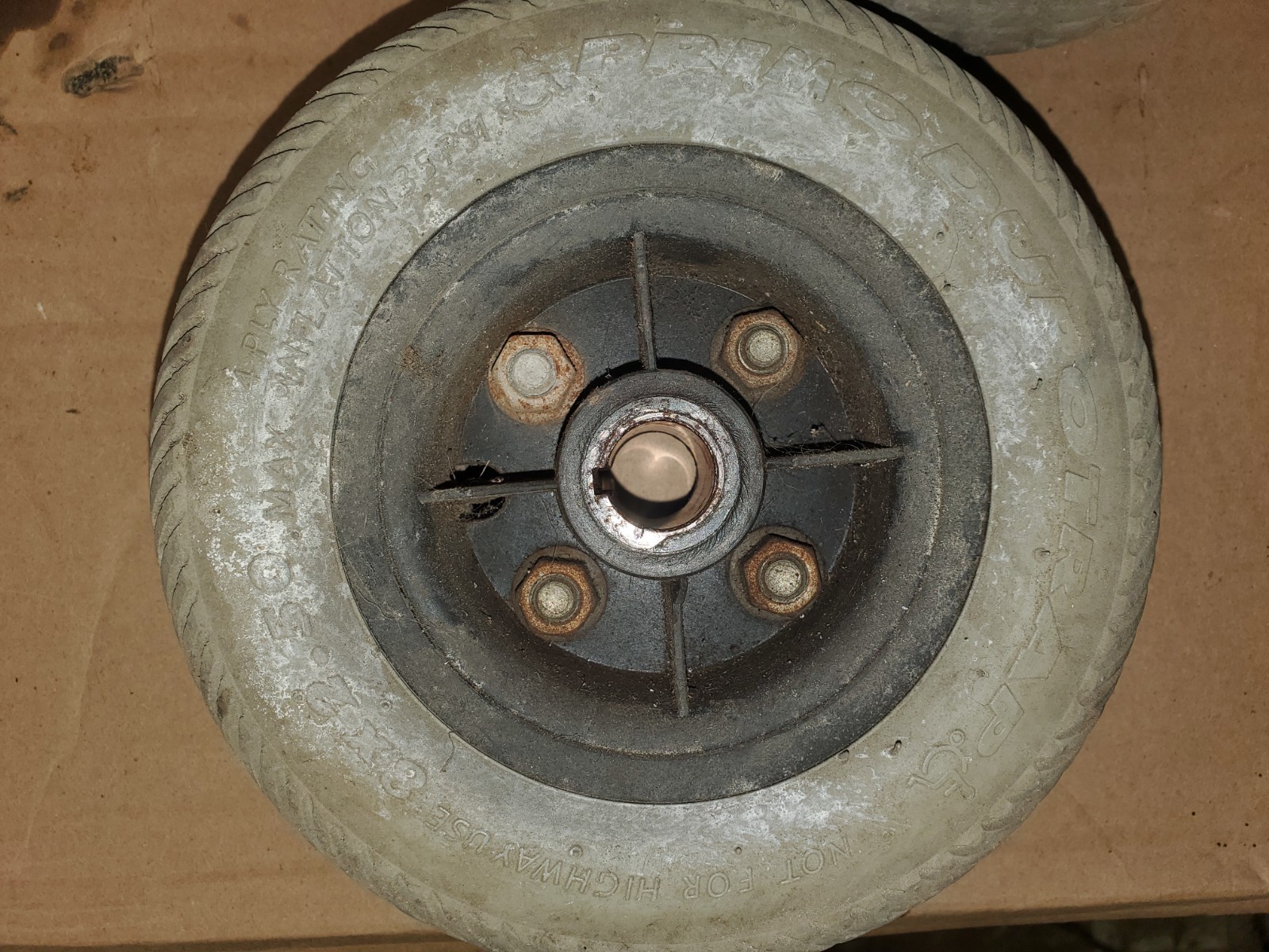 Pride Mobility Scooter Rear Wheels Set of 2. 2.50-4