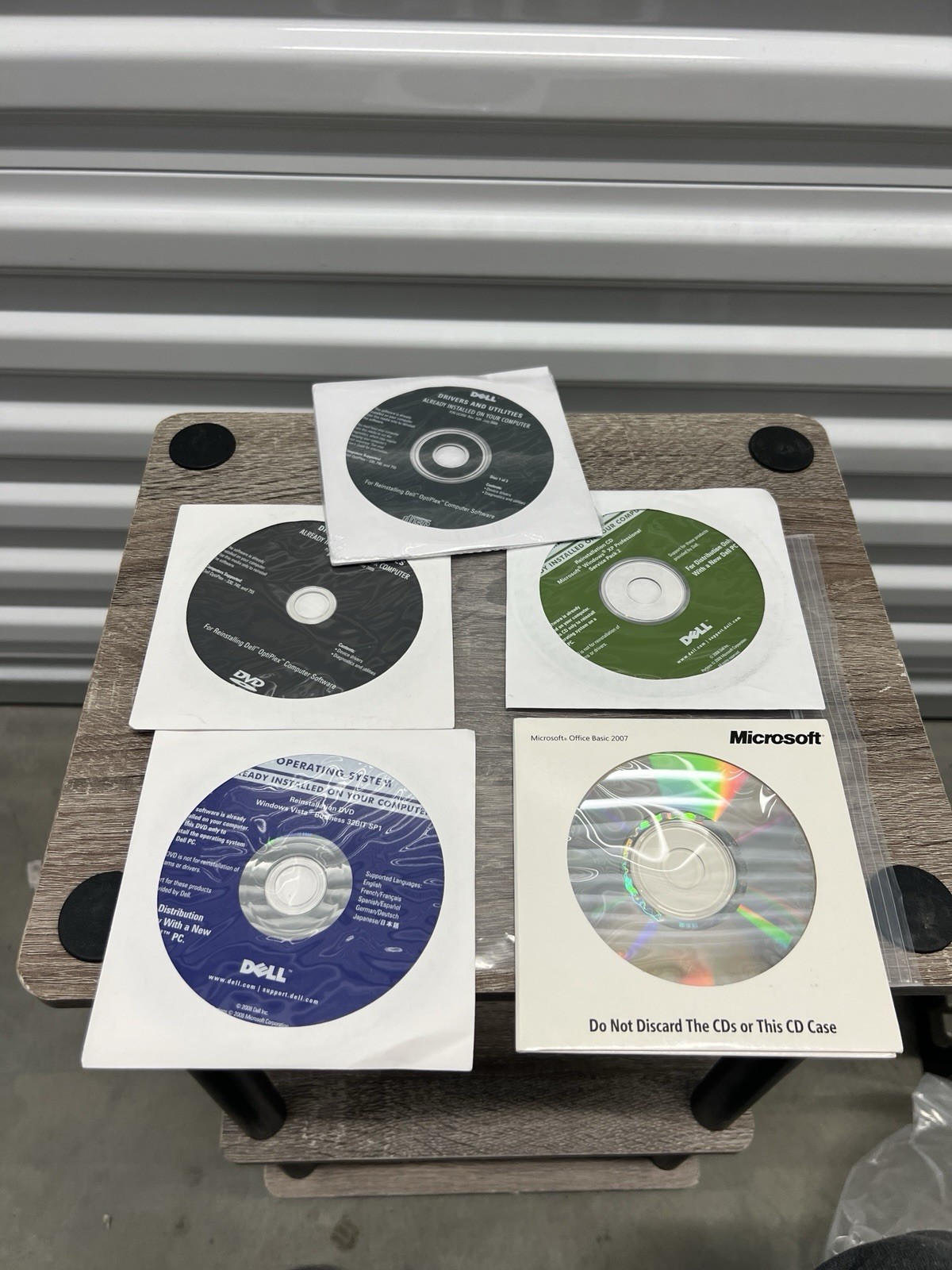 LOT OEM Dell CD Optiplex PC Drivers OS & Office 2007 Utilities 330 740 755 Disc