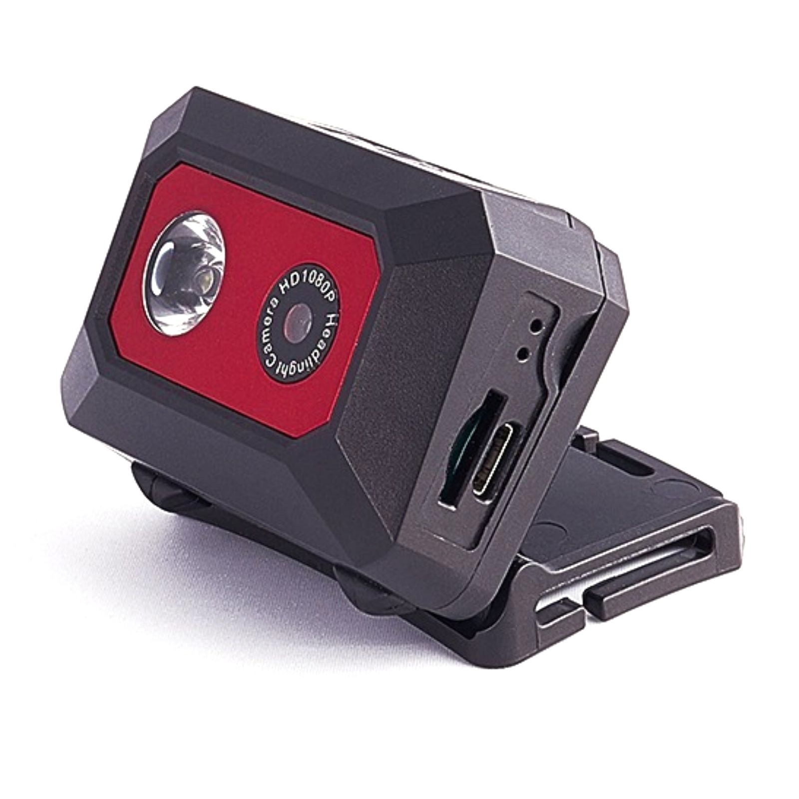 1PC Head Strap Camera W/LED Headlamp 1.3MP HD 1080P Night Vision Capability