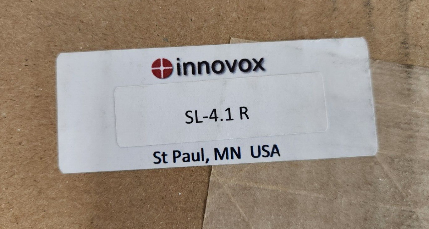 Innovox SL-4.1 R Slim Profile Surface Mount Loudspeakers  Black w/ White Grills