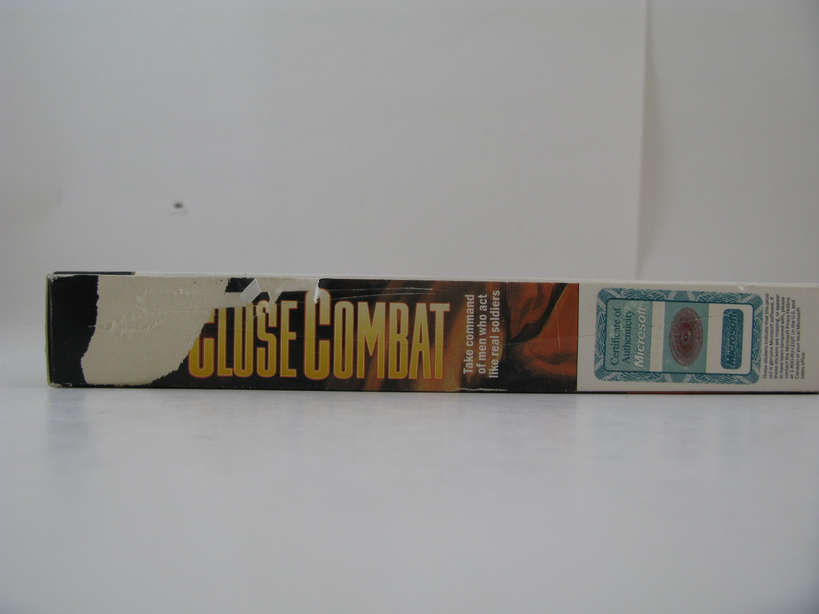 Close Combat -Microsoft - SEALED - Vintage Big Box Computer Game Windows 95 CD