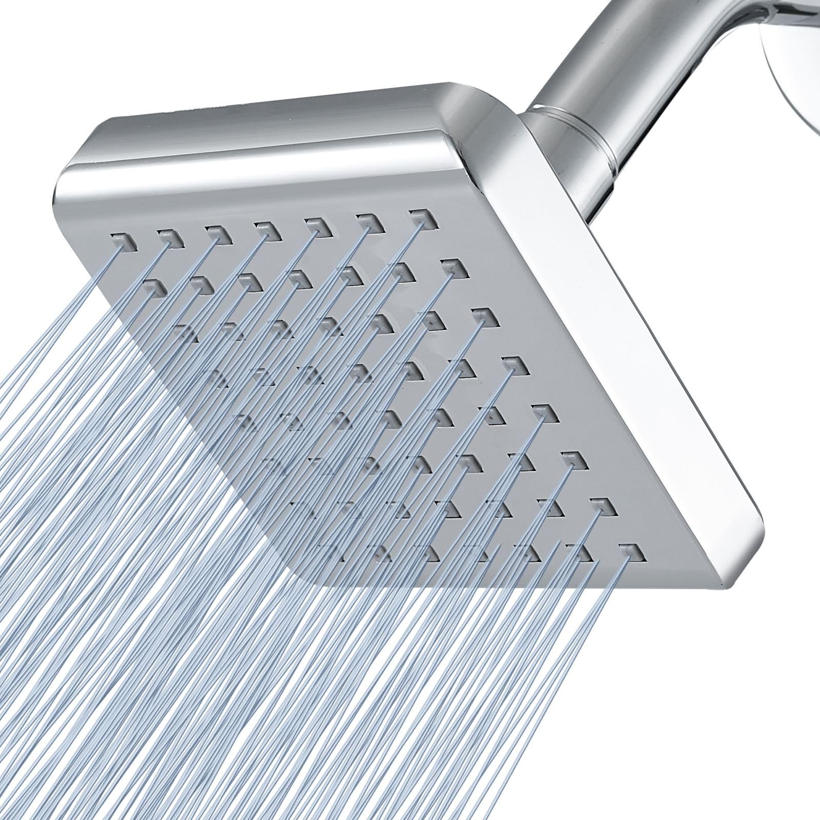 High Pressure Rain Shower Head - Luxury Modern Look - the Adjustable Replacement