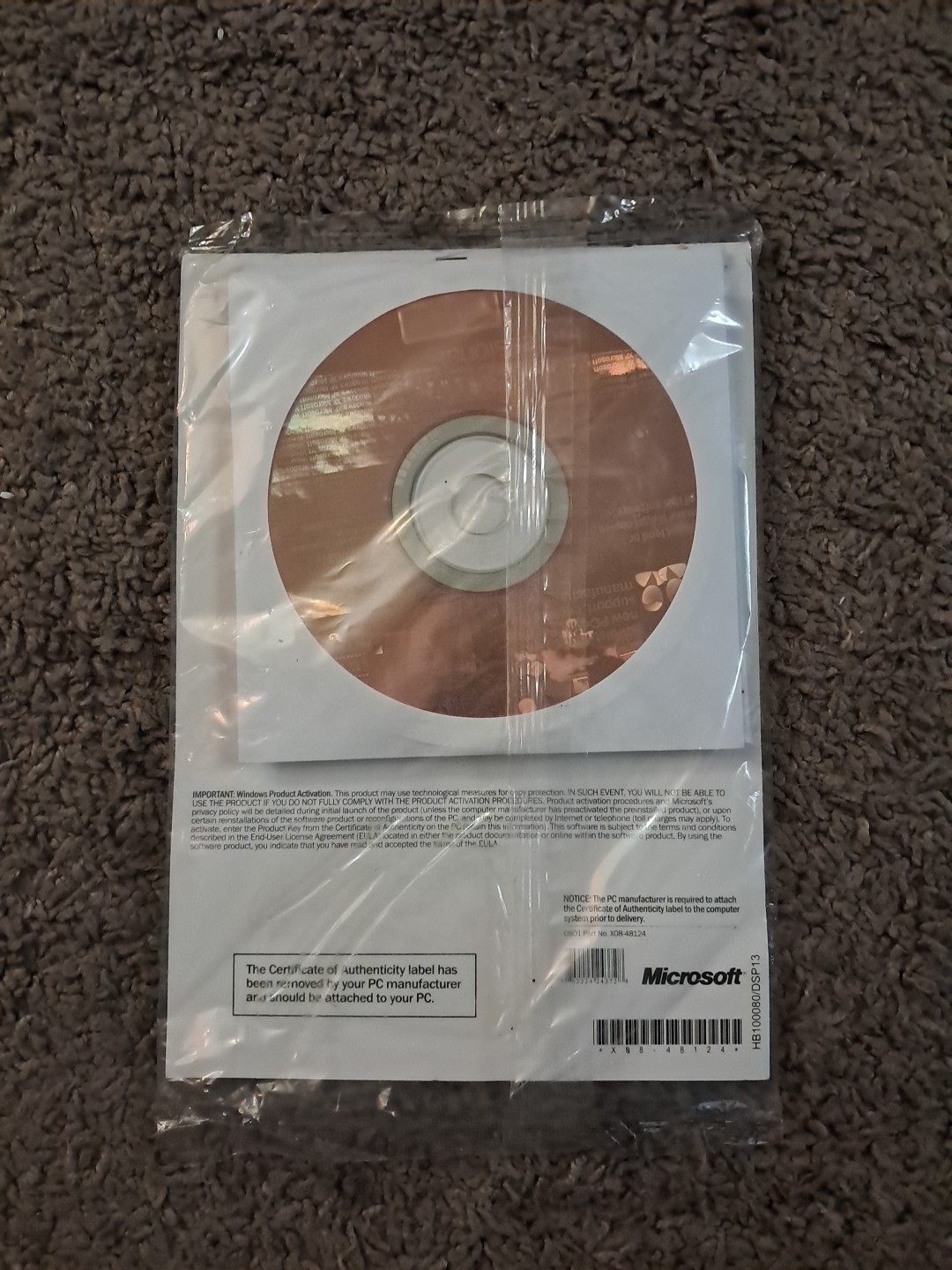 Microsoft Windows XP Professional OEM Version 2002 SP2 NEW SEALED CD System