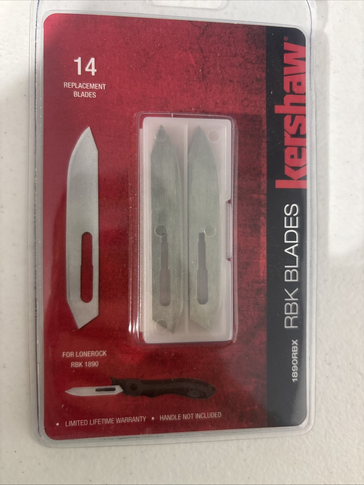Kershaw LoneRock RBK Blades Includes 14 Razor Sharp Surgical Precision - 1890RBX