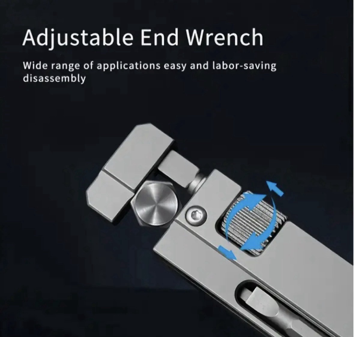 multipurpose titanium Repair tool screwdriver adjustable lightweight portable