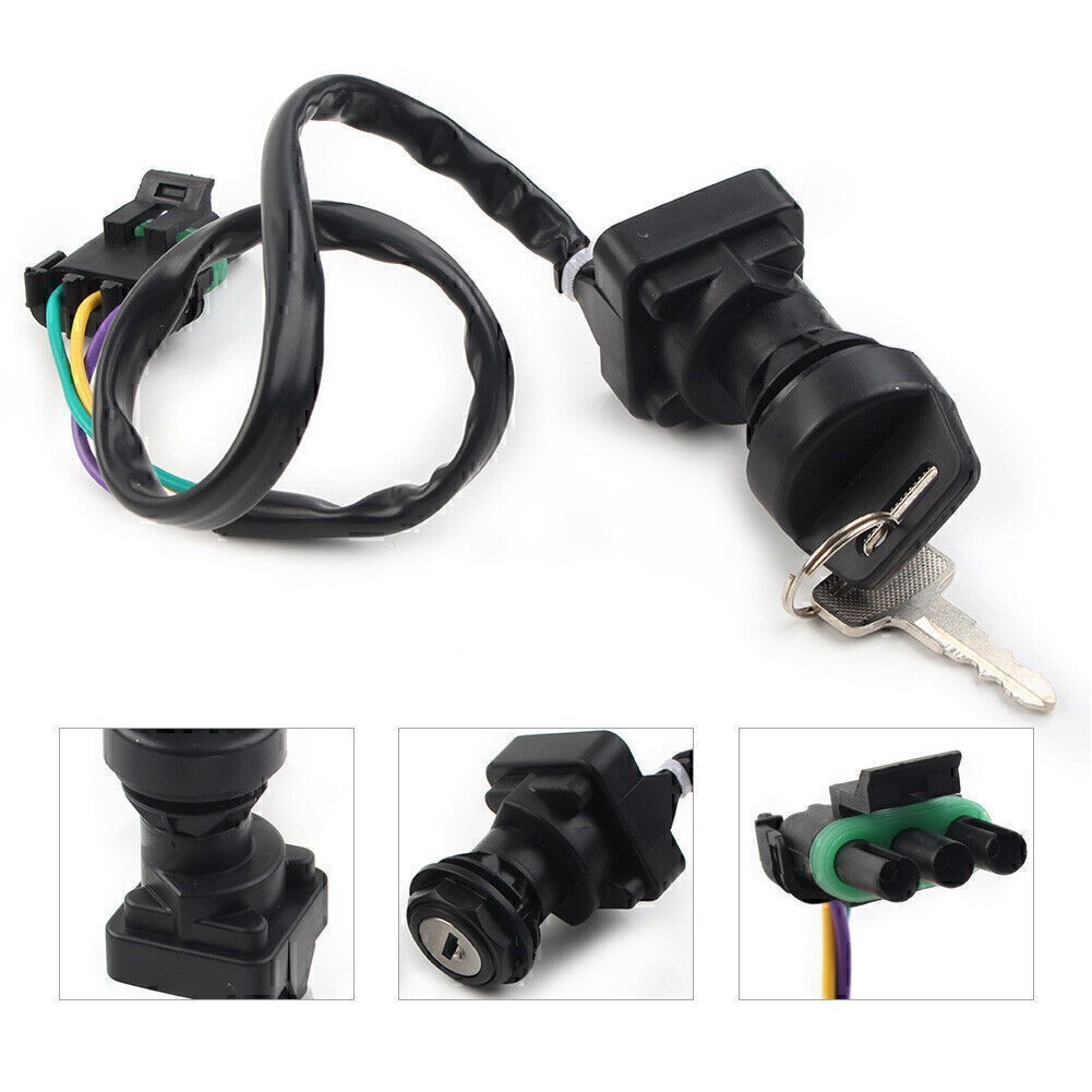 Ignition Key Switch For Bombardier Canam Traxter 500 1999-2004 2003 02 710000042
