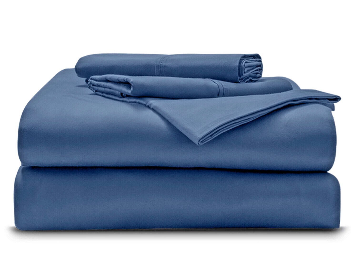 Split King Sheet Set for Adjustable Bed, 1000-TC, 100% Egyptian Cotton 15" Deep