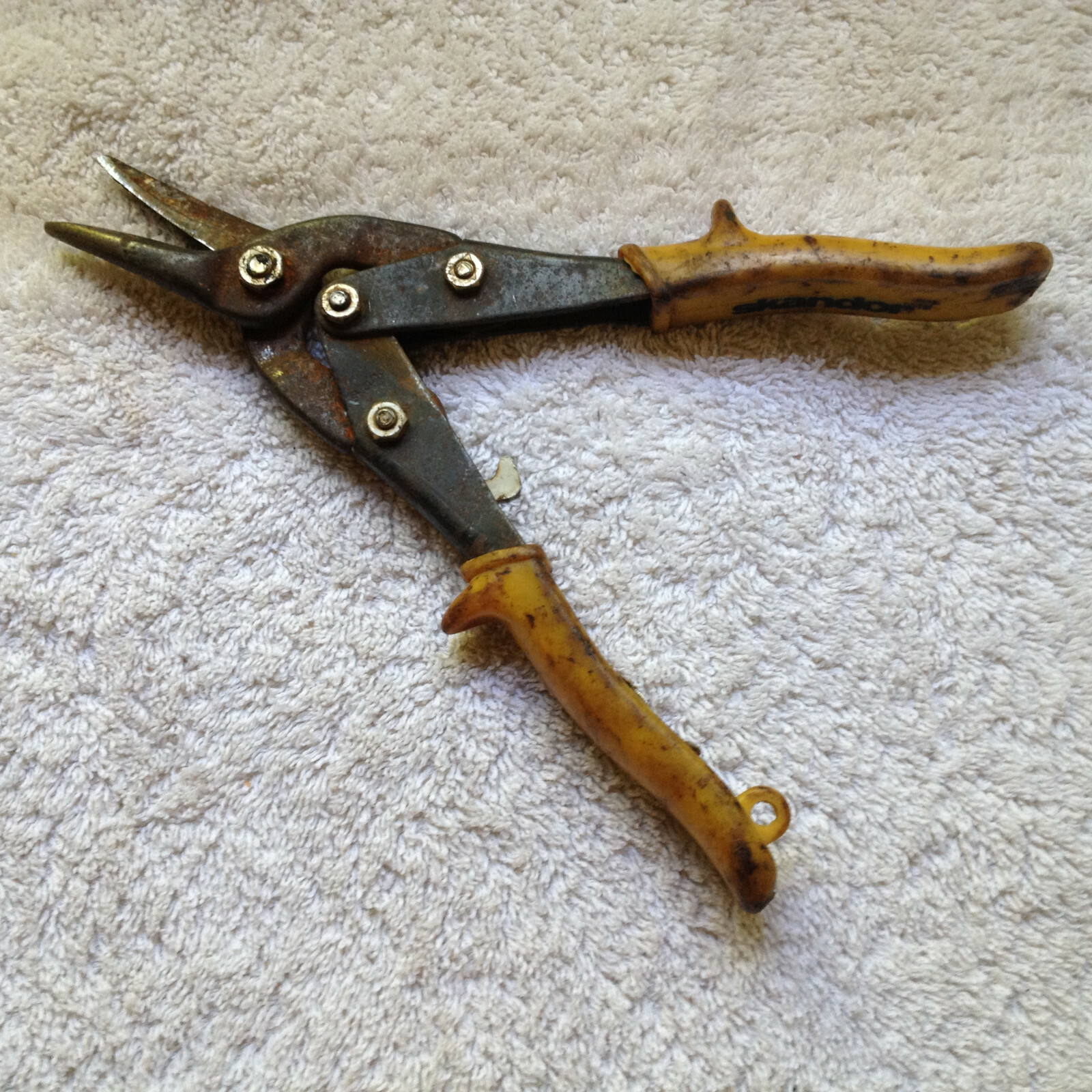 10 " Skandor tin snip STRAIGHT SHEAR