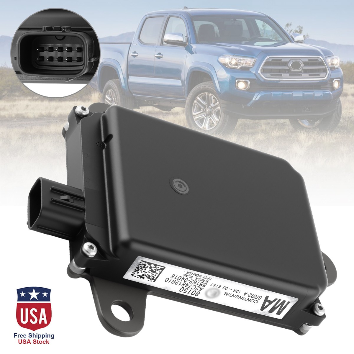OEM Blind Spot Monitor System Sensor 8816204015 For Toyota Tacoma L/R 2016-2021*