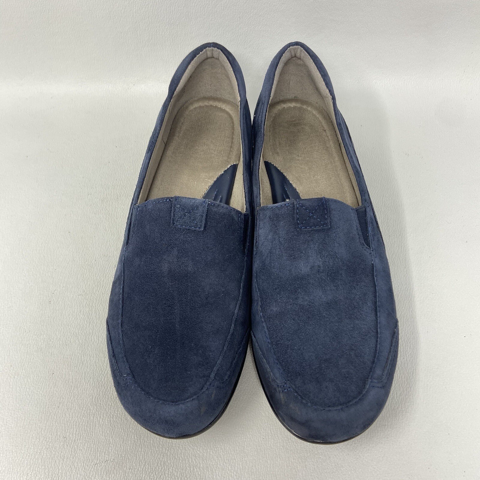 Naturalizer Channing Suede Slip On Loafers, Women's Size 7.5M, Navy