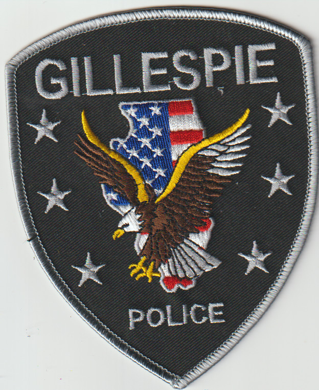 Gillespie IL non shield shape patch