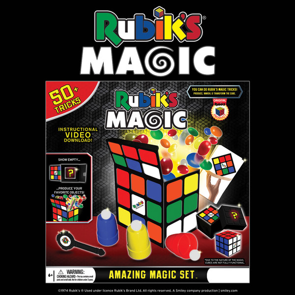 NEW Fantasma Rubik Rubik's Amazing 50+ Magic Trick Tricks Set