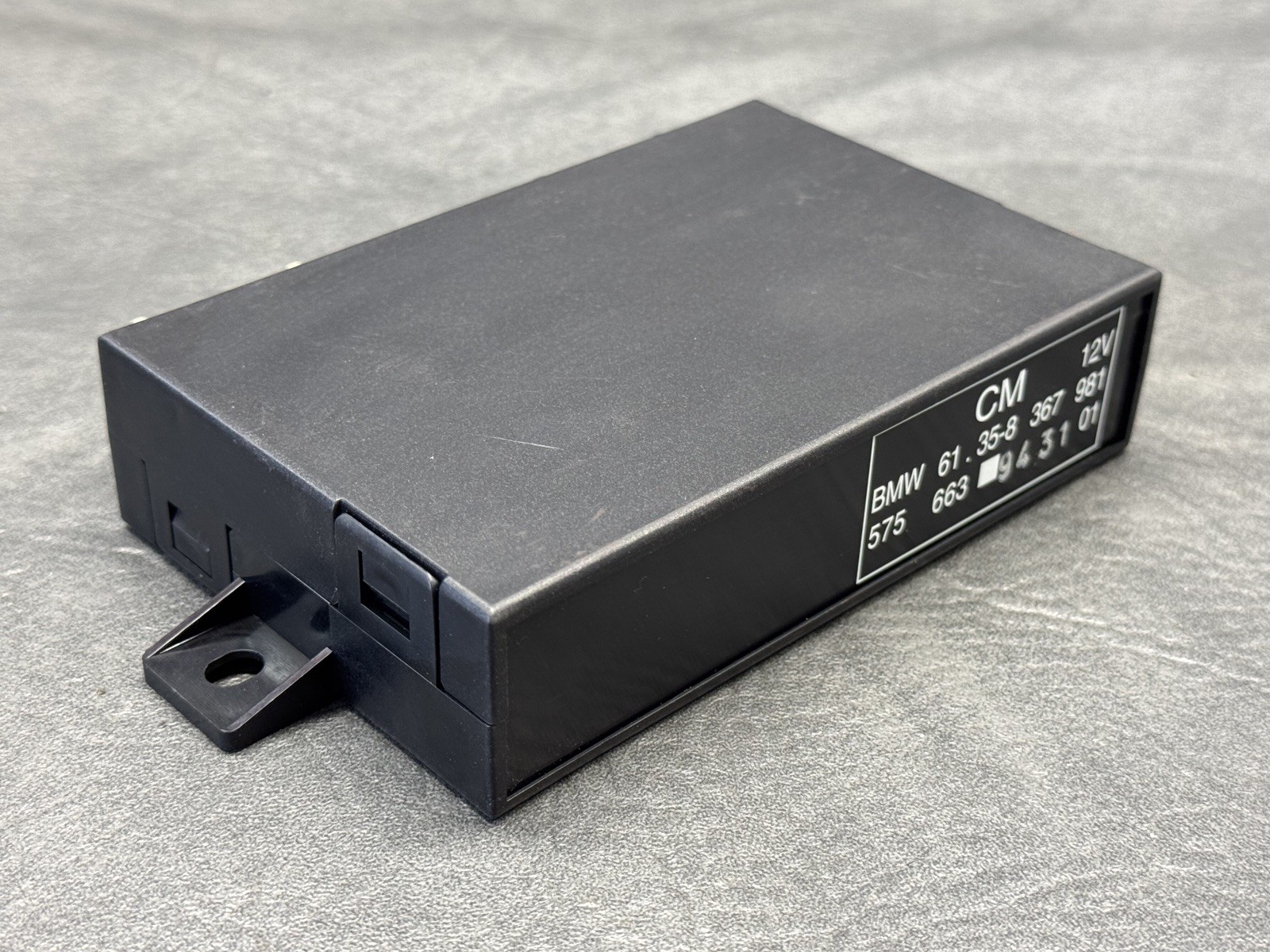 1992 - 1999 BMW E36 CM CHECK CONTROL MODULE COMPUTER UNIT BLACK 12V 61358367981