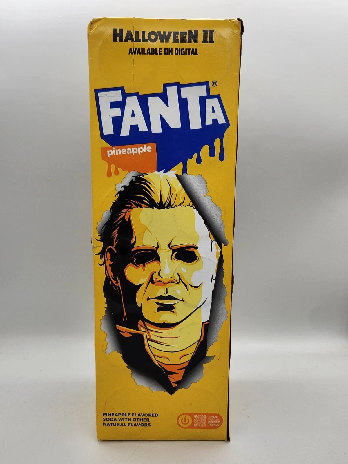 12 PACK Fanta Halloween II Michael Myers 2025 Case Pineapple Flavor RARE Limited