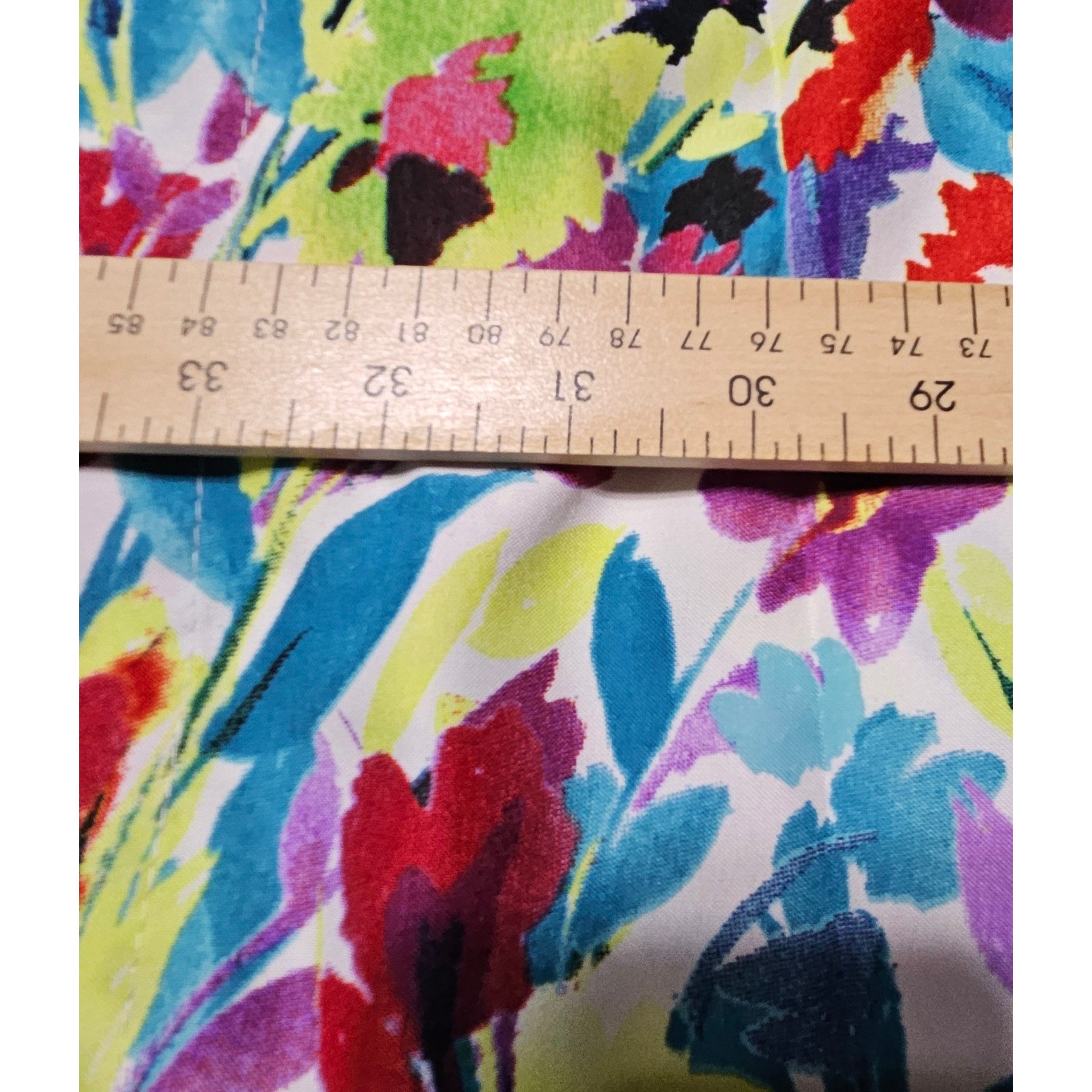 Winlar Floral Watercolor Kaftan Blue White Multicolor One Size Loungewear NWT