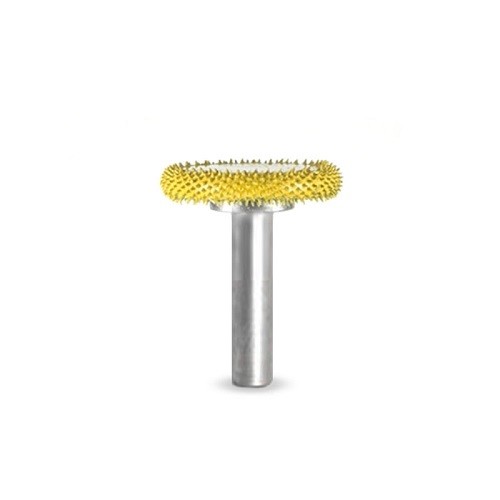 SABURR TOOTH 1" Rotosaw Burr Bit Fine (Yellow) - 1/4" Shank - 14RS100-40