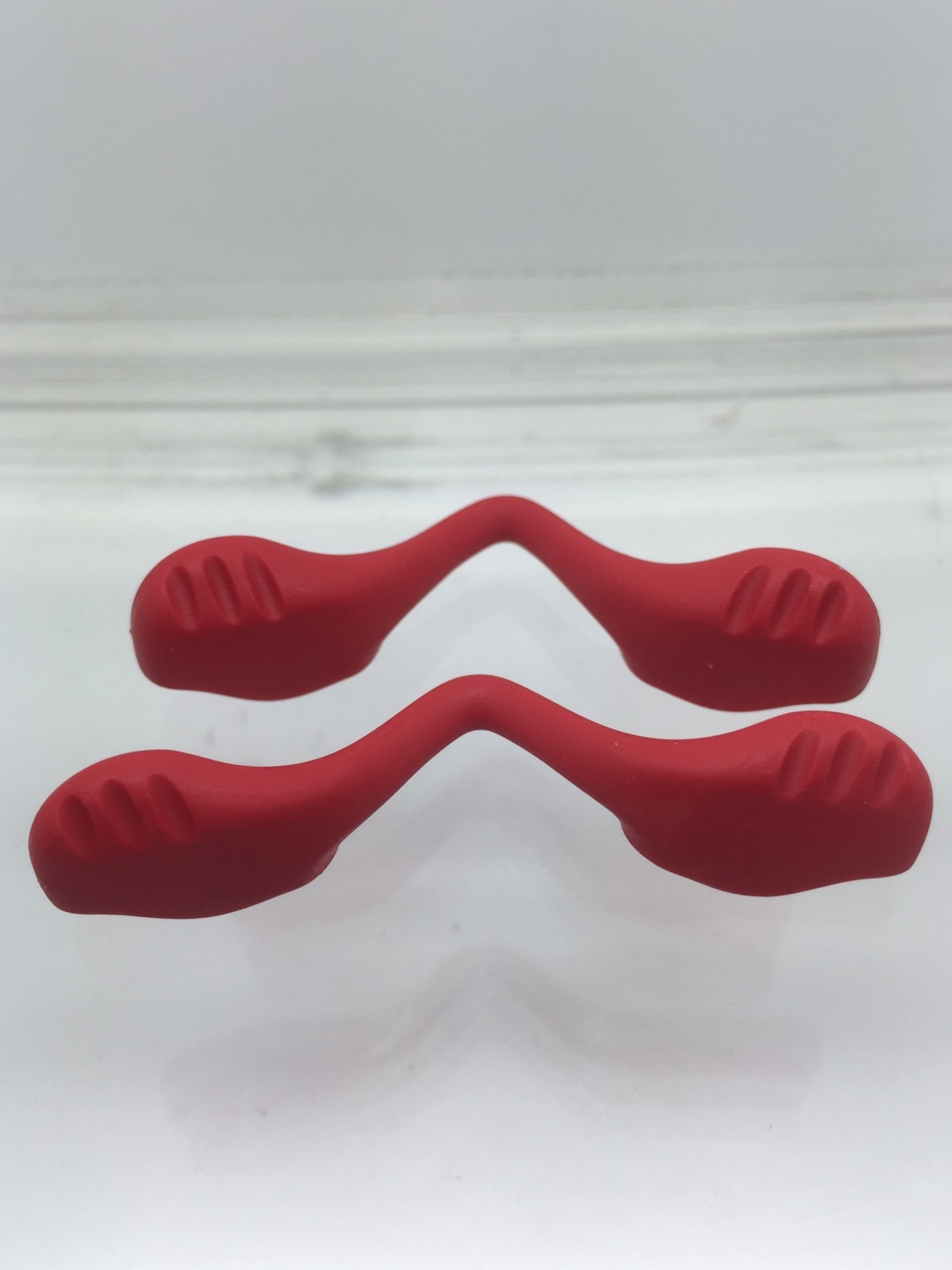 AUTHENTIC OAKLEY RADAR EV EVOLUTION REDLINE EAR SOCKS NOSE PADS Temple Tips Red