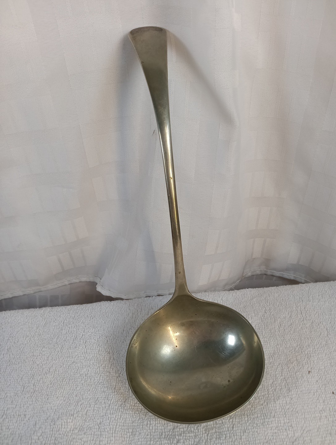 Vintage, 1953 S&B Ltd KF3112 ladle is a vintage silver-plated soup ladle