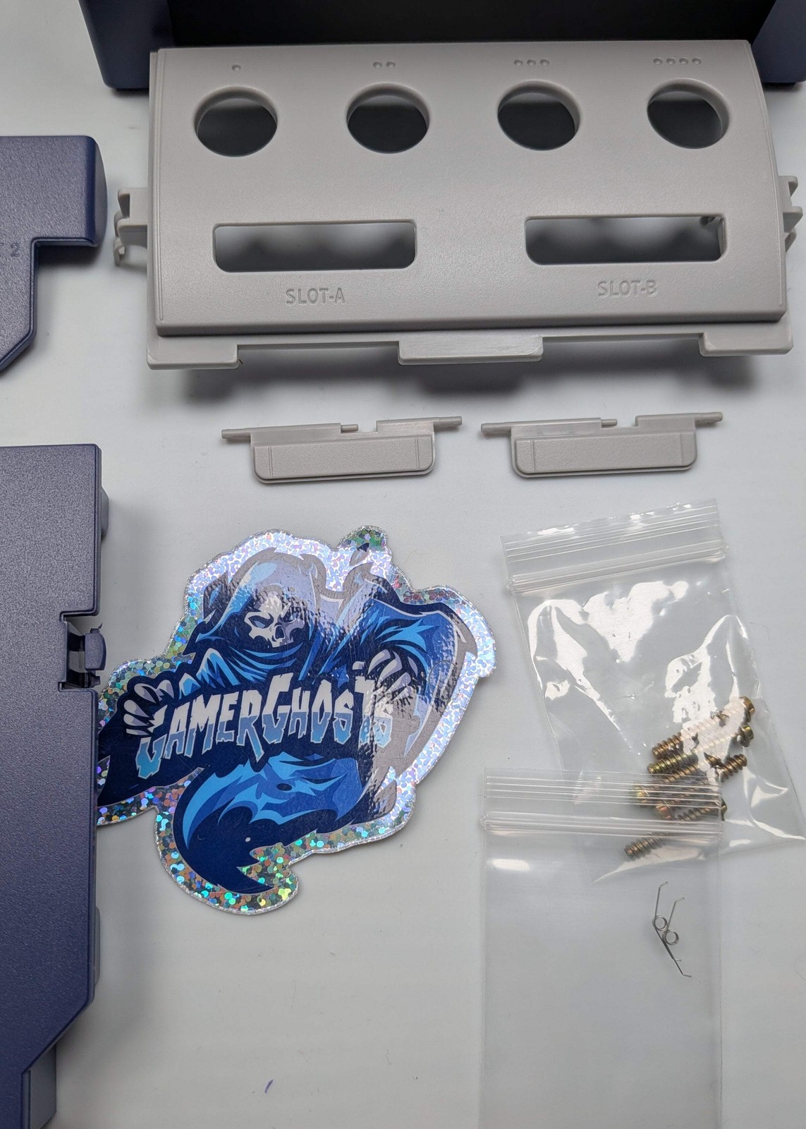 Nintendo GameCube Replacement Shell / Case - Indigo / Purple