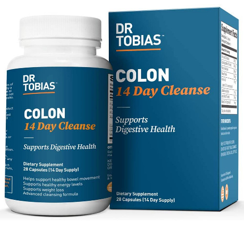 Colon 14 Day Cleanse Dr Tobias Digestive Health Support Remove Body Toxins Waste