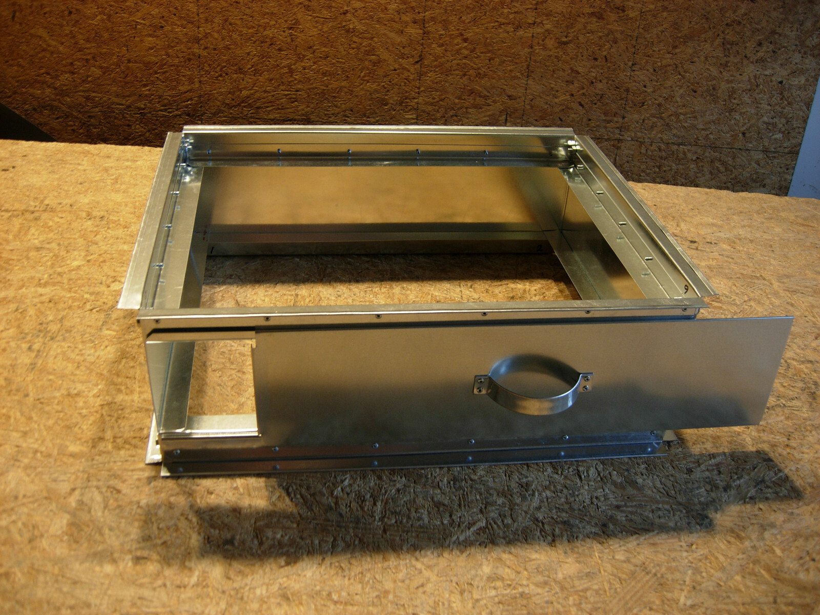 Return Air Filter Rack for filter 20 x 20 x 4" ,dual flange.HVAC. 20" Side in