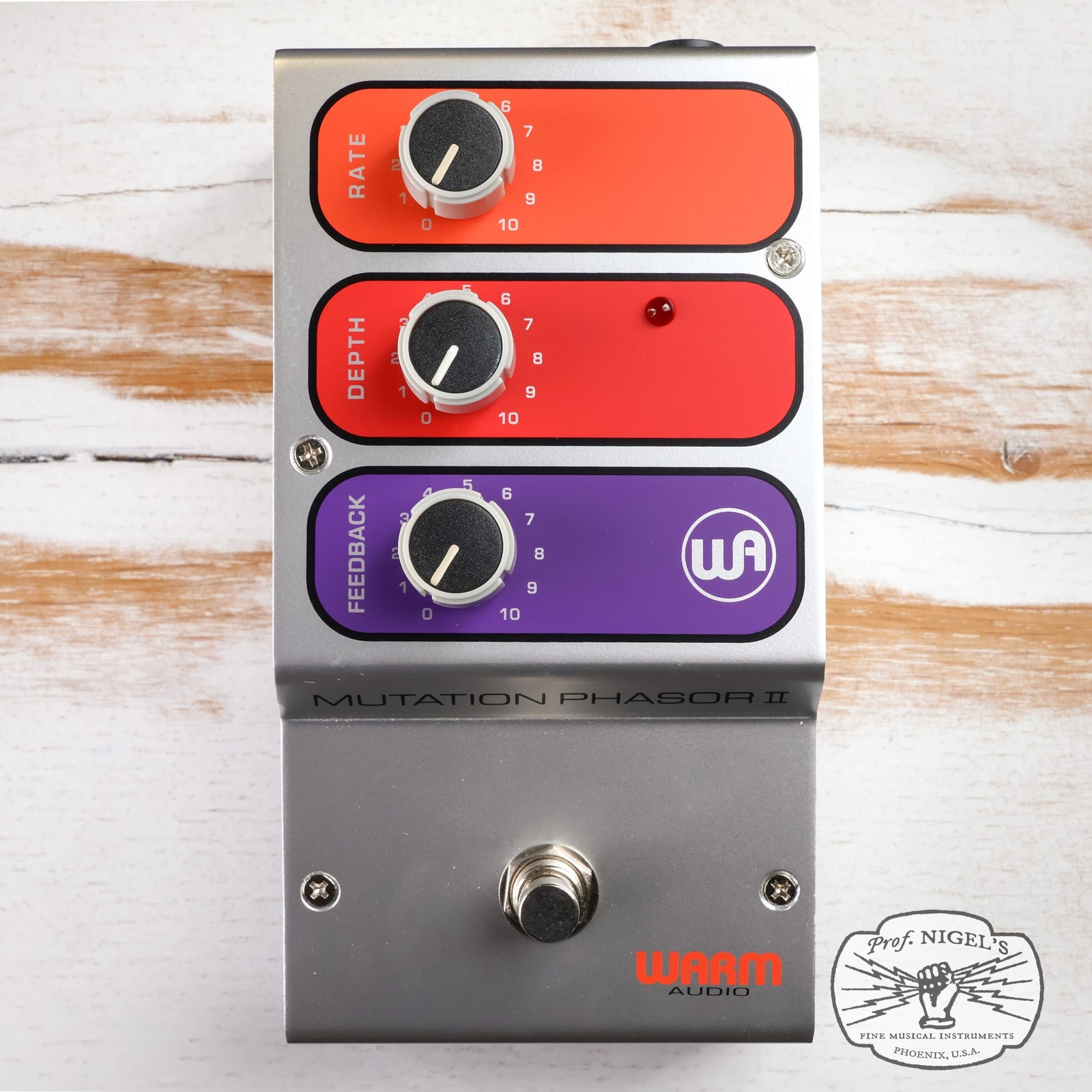 Open Box/Demo - Warm Audio Mutation Phasor II – Electro-Optical Phaser WA-MPH