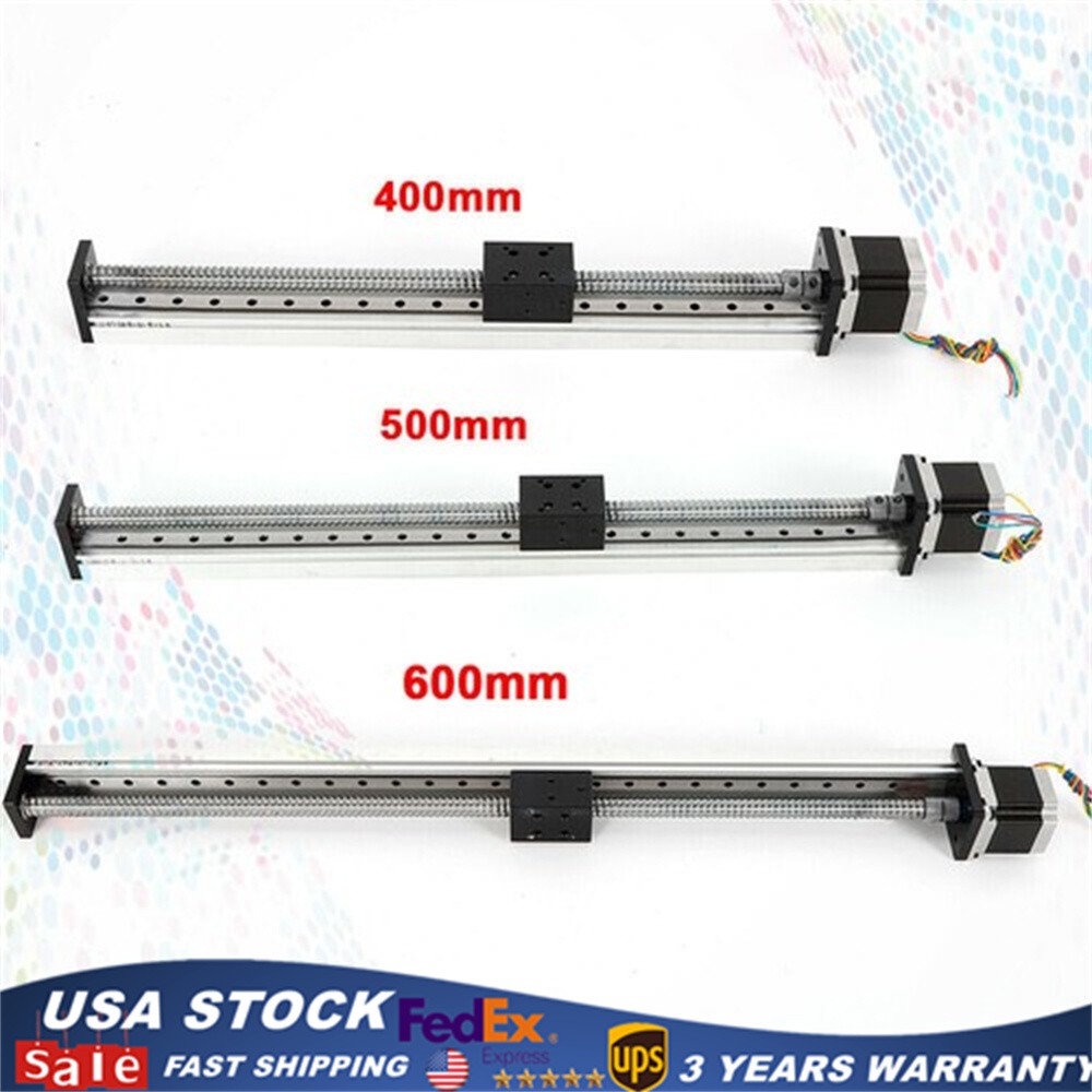 CNC Linear Actuator Ball Screw Slide Nema23 Motor Stage Rail Guide Motion Table