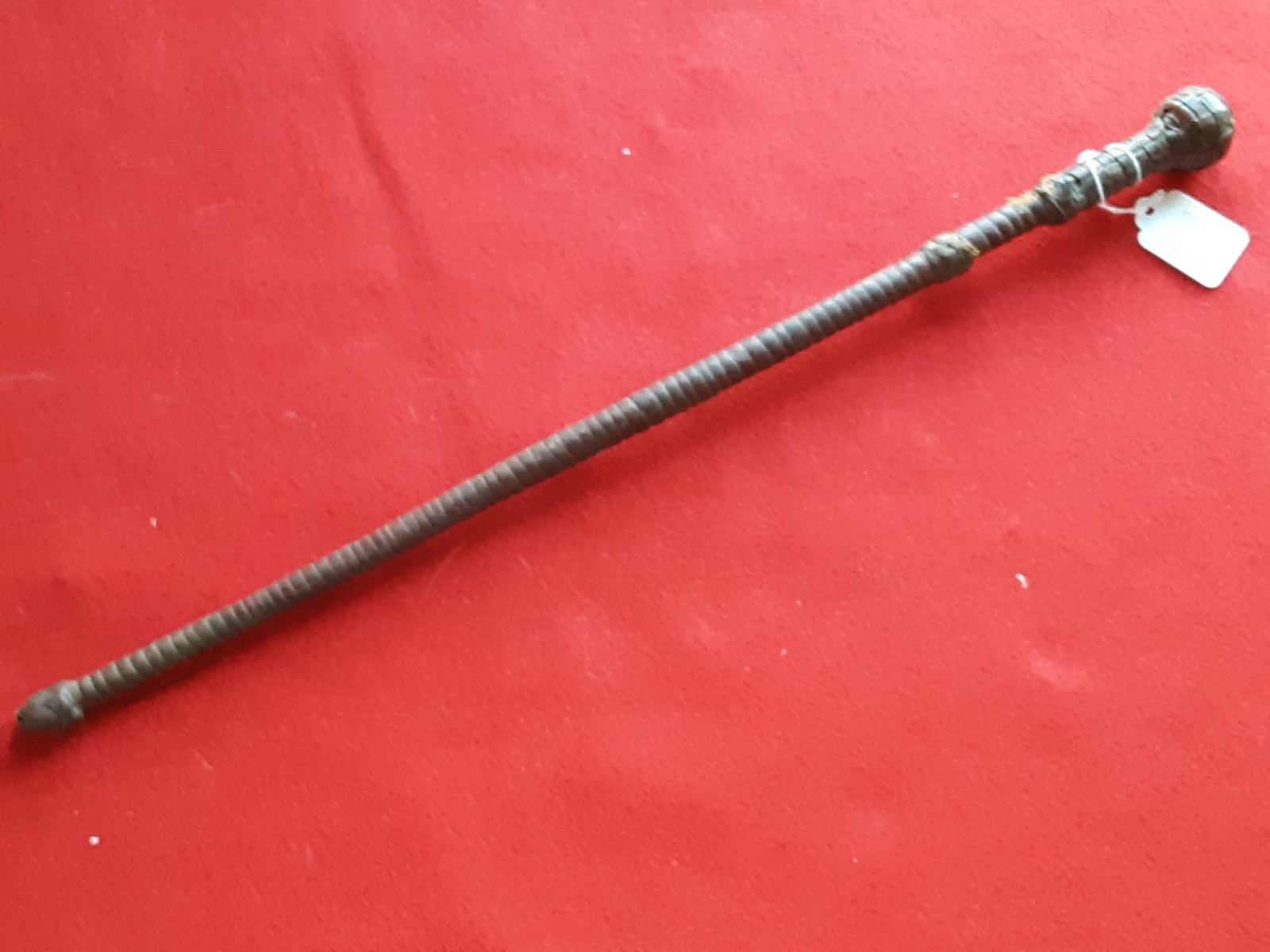 VINTAGE LEATHER RIDING CROP with SWORD, DAGGER HIDDEN INSIDE , SB-0126*09068