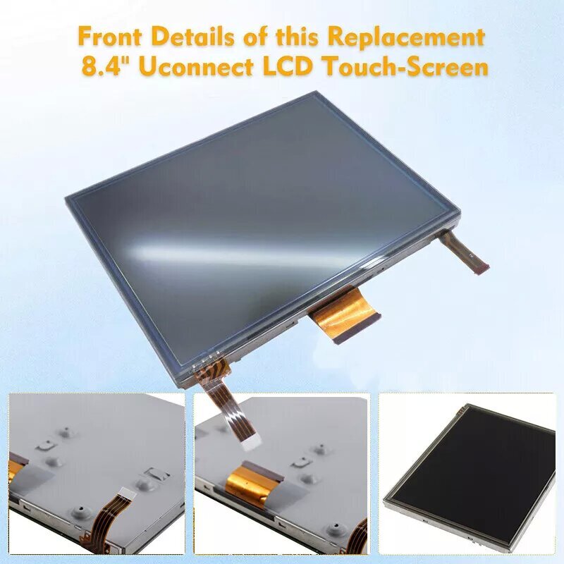 For 15-16 Dodge Charger Jeep GrandCar 8.4" Uconnect LCD Monitor Touch Screen US