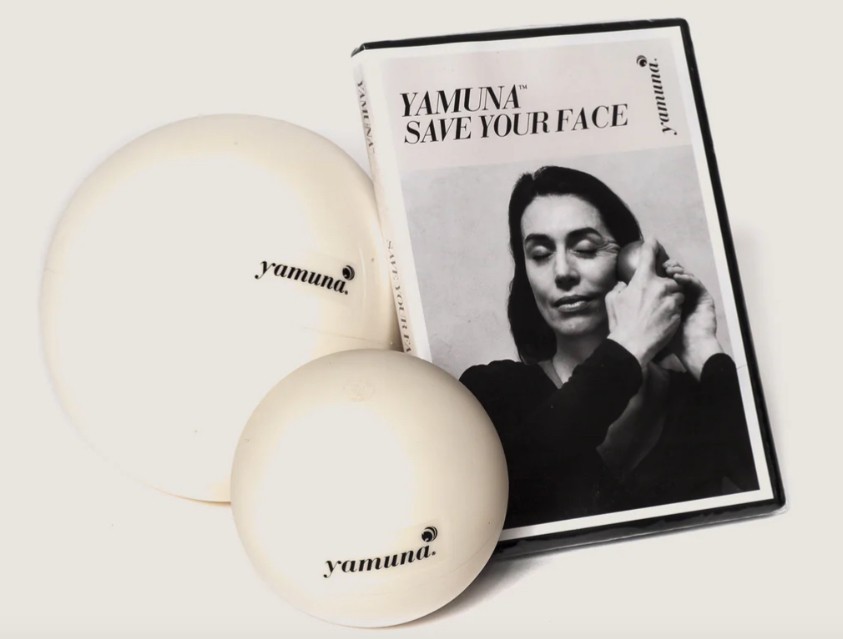 Yamuna Save Your Face DVD ball KIT -FREE SHIP-Selling YAMUNA BODY ROLLING Goods