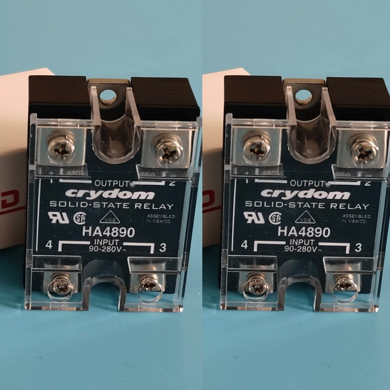 2PCS New For Crydom HA4890 SSR Solid State Relay Output 480VAC 90A USA Shipping