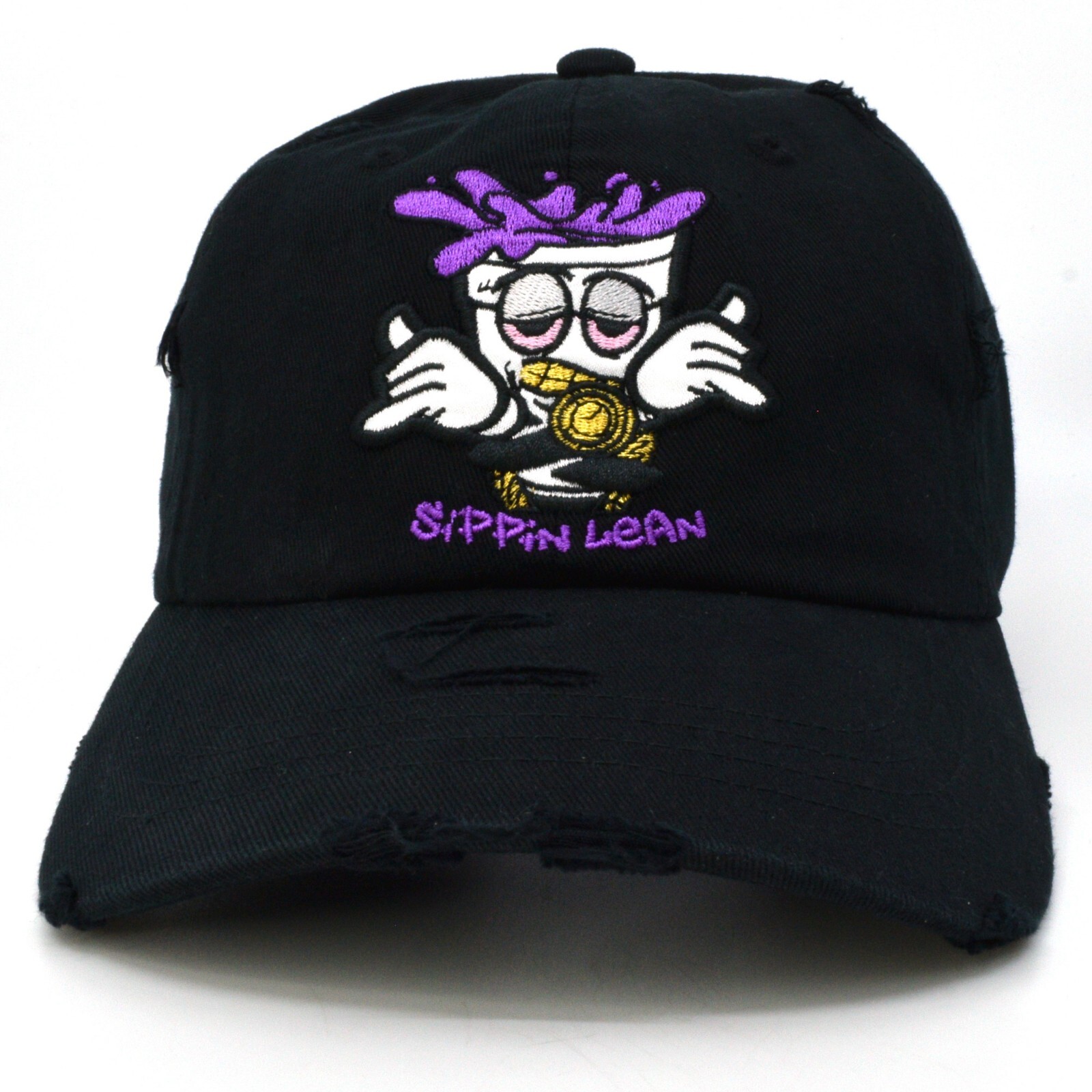 Sippin Lean New Dad Hat Embroidery Dad Cotton Vintage baseball Cap Fashion NWT