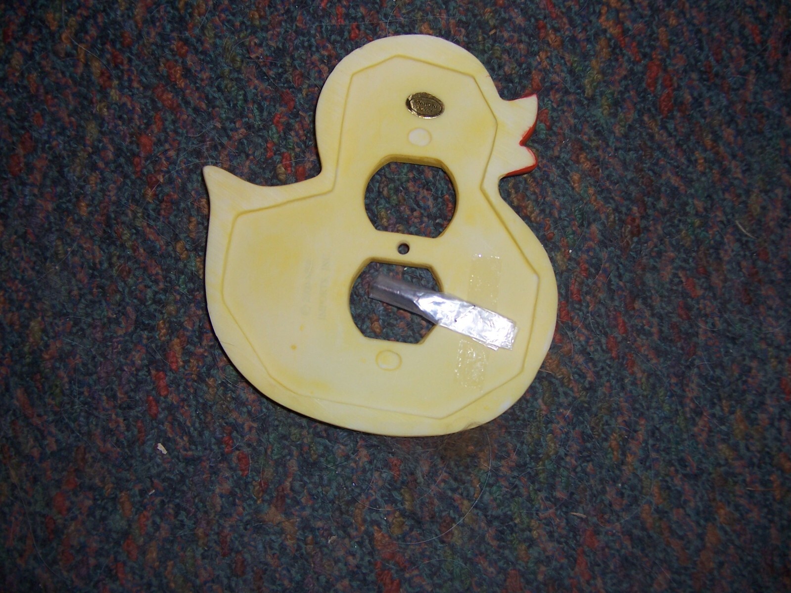 NIB MSR IMPORTS Poly Duck Double Outlet Cover