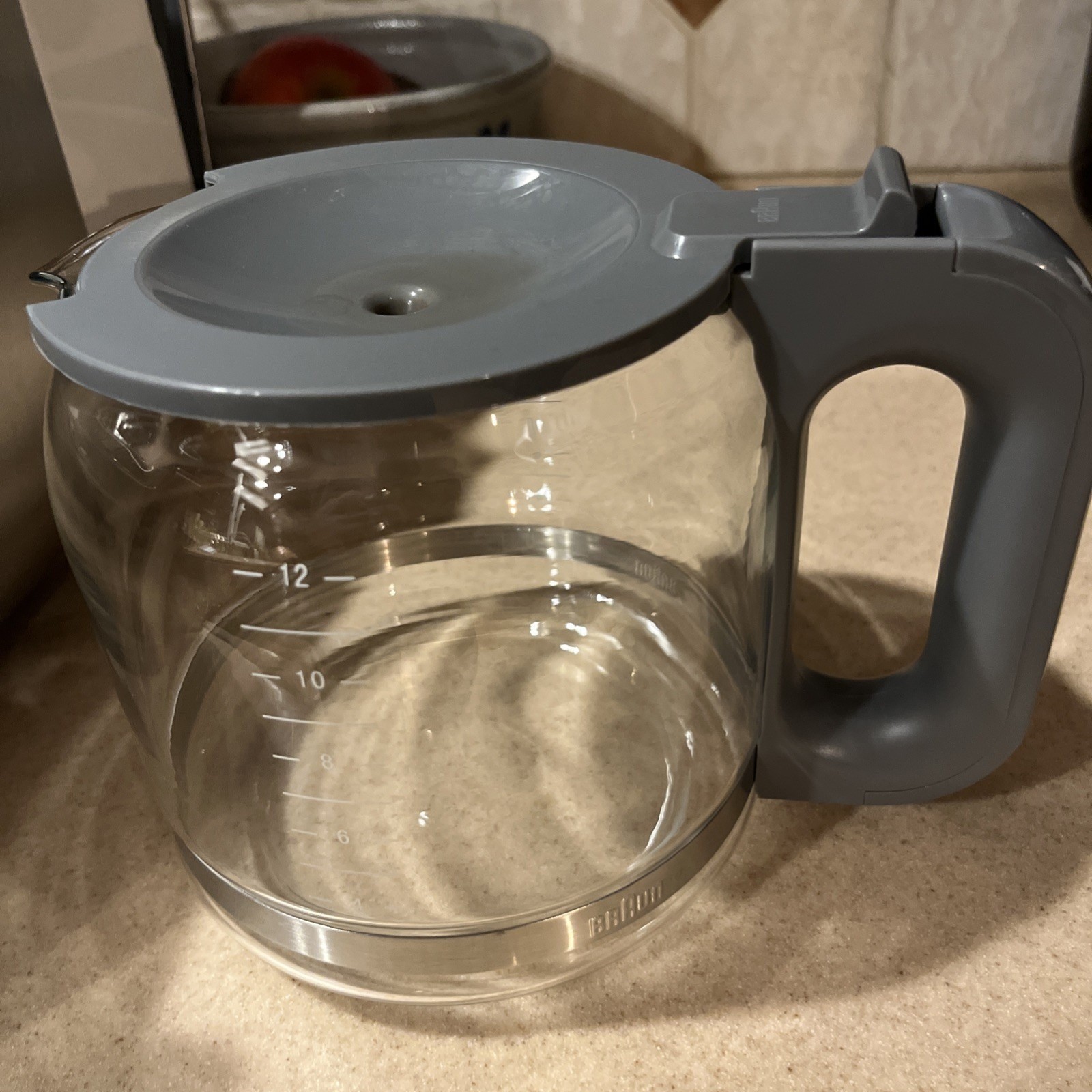 Braun PureFlavor 12 Cup Programmable Coffee Maker White Stainless KF7150WH