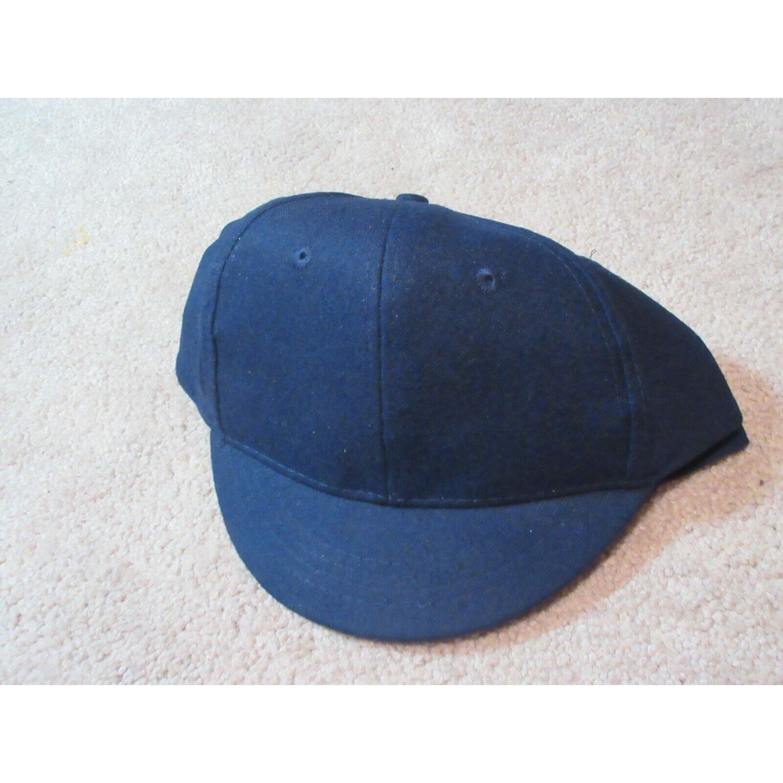 V-SPORT Wool Short Duck Blue Baseball MLB Umpire Ref Hat Cap Adjustable NEW!