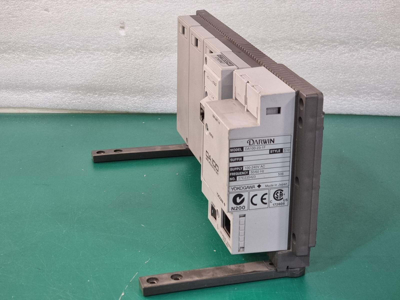 YOKOGAWA DA100 Data Acquisition Unit DA100-23-1F + DT300-41 ETHERNET Ethernet