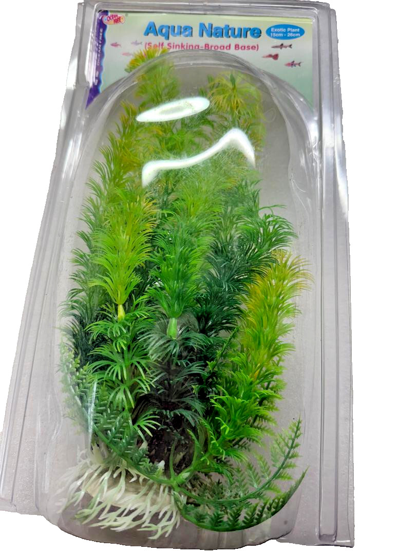 OCEAN FREE AQUA NATURE AQUARIUM PLASTIC PLANT (15-26 CM)